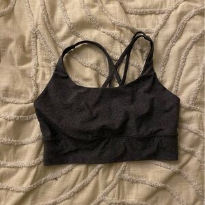 lululemon athletica Charcoal Sports Bra